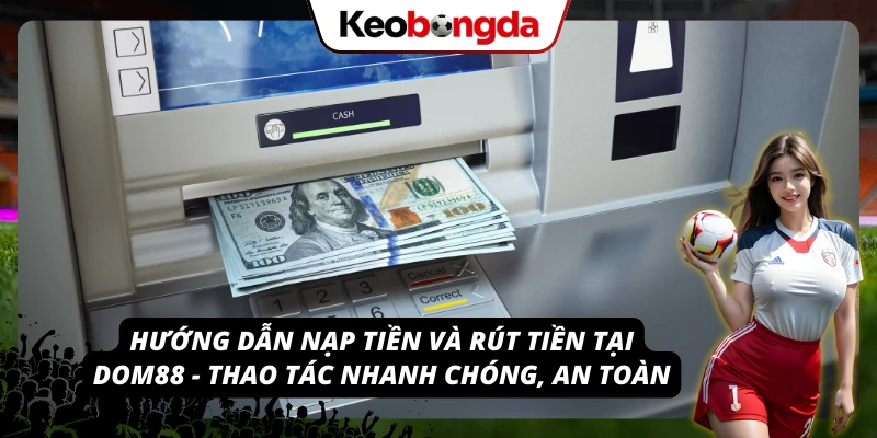 Cách nạp tiền và rút tiền tại DOM88 an toàn, tiện lợi