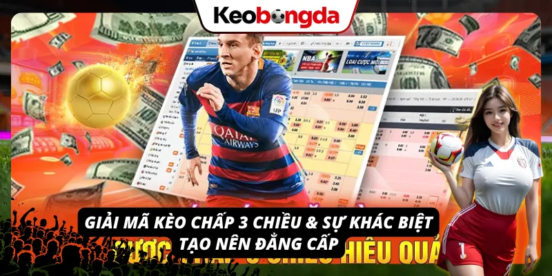 Giải mã loại kèo cược chấp 3 chiều và sự khác biệt của nó