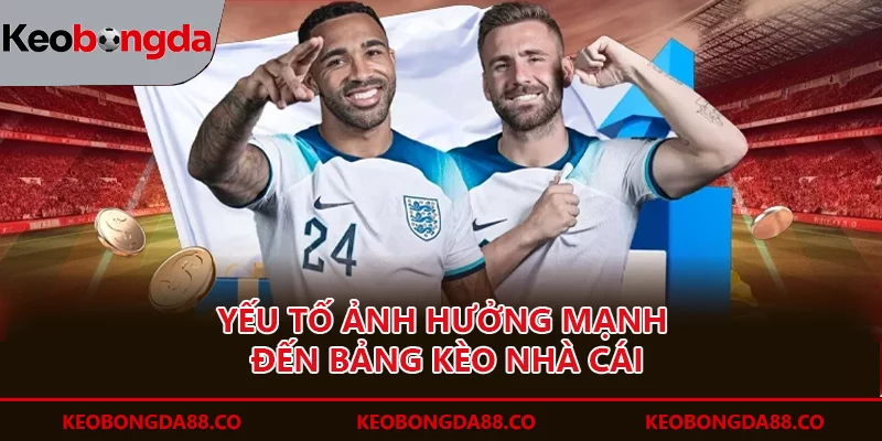 trang chủ Yếu tố ảnh hưởng mạnh đến bảng kèo nhà cái